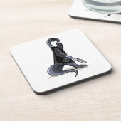 ブロントサウルスは映画のキャラクターとして服を着た。 コースター (左側)