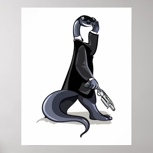 ブロントサウルスは映画のキャラクターとして服を着た。 ポスター (正面)