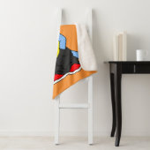 ブロントサウルスヒップホップ服を着た。 シェルパブランケット (インサイチュ)