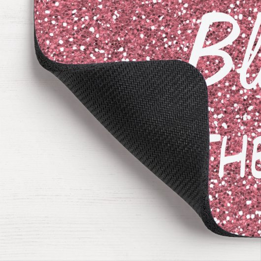 ブロンドおもしろいトザボーン引用文 マウスパッド (コーナー)