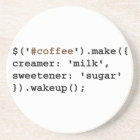 ブロンドおよび甘いJavaScriptのコーヒーコード