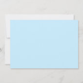 ブロンドかわいいプリンセスとドラゴンバースデーパーティー 招待状 (裏面)