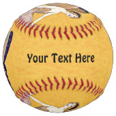 ブロンドかわいらしの妖精と(昆虫)オオカバマダラ、モナークの蝶の翼 ソフトボール (裏面)