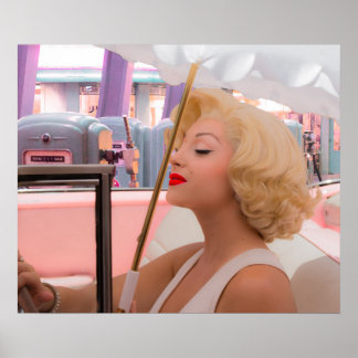 ブロンドと50年代 ポスター