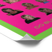 ブロンドのおもしろい ポスター (角)