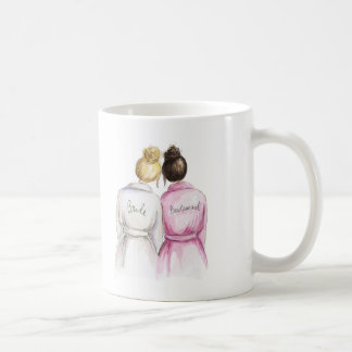 ブロンドのパンの花嫁DkのBrのパンBmありがとう コーヒーマグカップ
