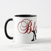 ブロンドのマフィア! -マグ マグカップ (左)