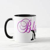 ブロンドのマフィア! -マグ マグカップ (左)