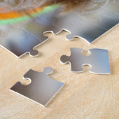 ブロンドのヨークシャテリア ジグソーパズル (側面)