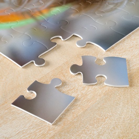 ブロンドのヨークシャテリア ジグソーパズル (側面)