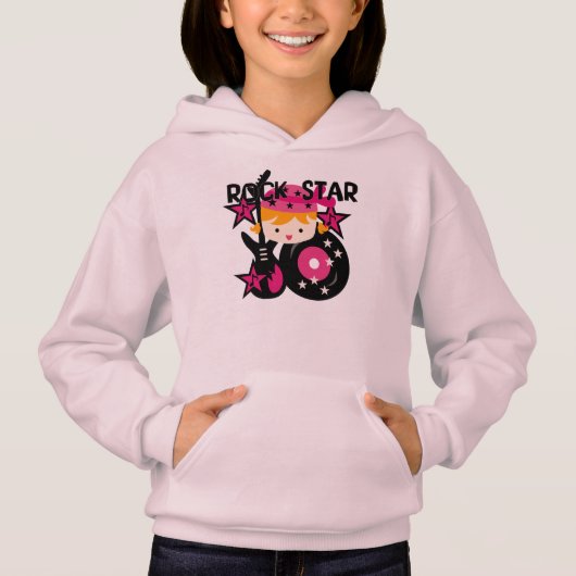 ブロンドのロックスターの女の子 (正面)