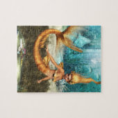 ブロンドの人魚 ジグソーパズル (横)