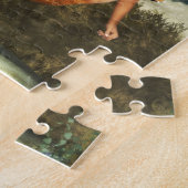 ブロンドの人魚 ジグソーパズル (側面)