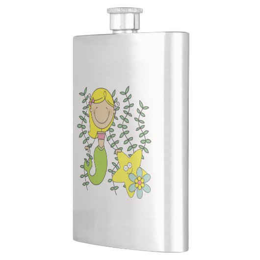 ブロンドの人魚 フラスク (左)