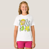 ブロンドの人魚 Tシャツ (正面フル)