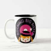 ブロンドの動揺の姉 ツートーンマグカップ (左)