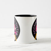 ブロンドの動揺の姉 ツートーンマグカップ (中央)