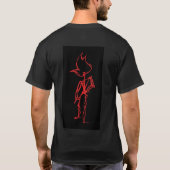 ブロンドの女性は気づかれますが、赤毛は決してforg…ではないです tシャツ (裏面)