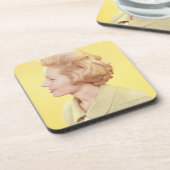 ブロンドの女性2 コースター (左側)