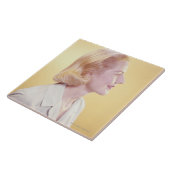 ブロンドの女性 タイル (側面)