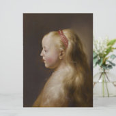 ブロンドの少女（ヤン・リヴェンス著） カード (スタンド正面)