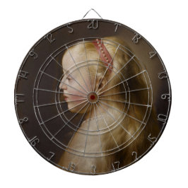 ブロンドの少女（ヤン・リヴェンス著） ダーツボード