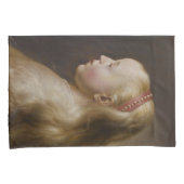 ブロンドの少女（ヤン・リヴェンス著） 枕カバー (正面右)