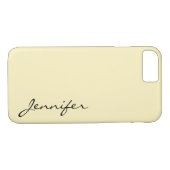 ブロンドの色の背景 Case-Mate iPhoneケース (裏面(横))