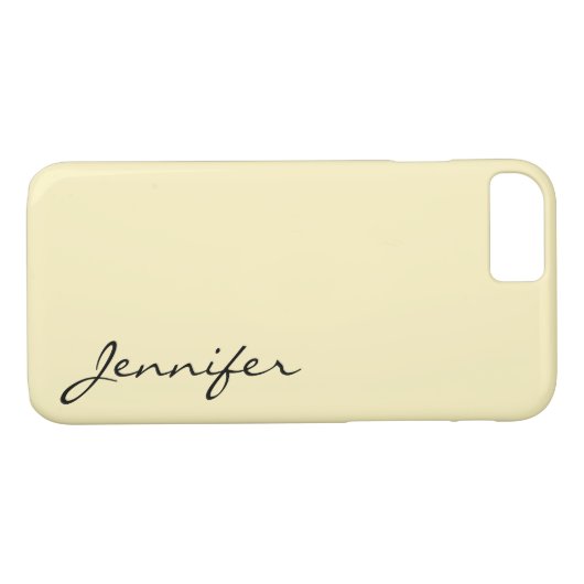 ブロンドの色の背景 Case-Mate iPhoneケース (裏面(横))