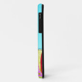 ブロンドの馬とピンクと赤いハート Case-Mate iPhoneケース (裏面/左)