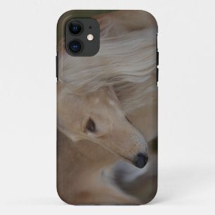 ブロンドのSaluki iPhone 11 ケース