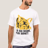 ブロンドは馬鹿じゃない！ Tシャツ (正面)