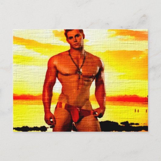 ブロンドへの執着 ポストカード (正面)