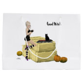 ブロンドウィッチピンアップガール抱き枕 ラージペーパーバッグ (裏面)