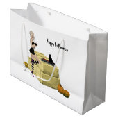 ブロンドウィッチピンアップガール抱き枕 ラージペーパーバッグ (正面アングル)