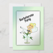 ブロンドウィードバチェロレッテ招待状 招待状 (正面)