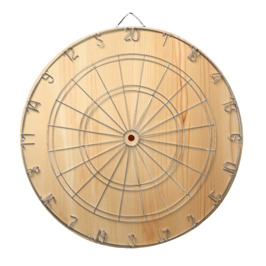 ブロンドウッドのテクスチャ ダーツボード (正面)