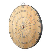 ブロンドウッドのテクスチャ ダーツボード (正面右)