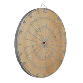 ブロンドウッドのテクスチャ ダーツボード (正面左)