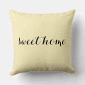 ブロンドカラーホームモノグラム クッション (裏面)