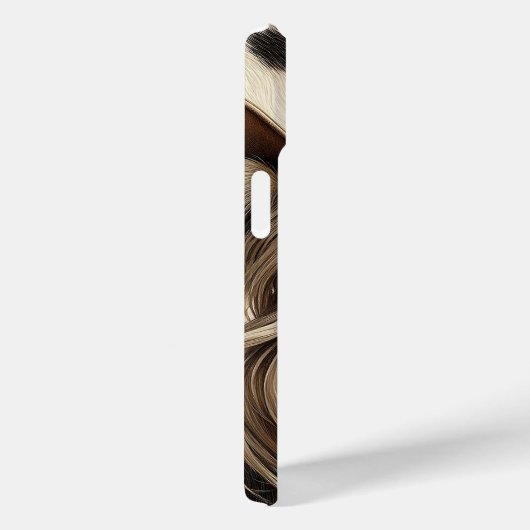 ブロンドカントリー牛おもしろい女 Case-Mate iPhoneケース (裏面 / 右)