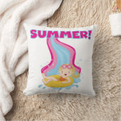 ブロンドガールサマー クッション (ブランケット)