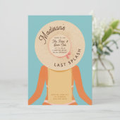 ブロンドガールパーム春バチェロレッテプールパーティー 招待状 (スタンド正面)