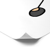 ブロンドガール体操選手 ポスター (角)