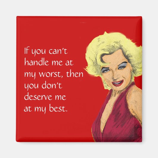 ブロンドグラマー マグネット (正面)