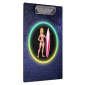 ブロンドサーファーティーンエージガール銀河系 クリップボード (右)