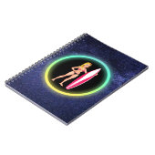 ブロンドサーファーティーンエージガール銀河系 ノートブック (左側)