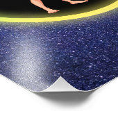 ブロンドサーファーティーンエージガール銀河系 フォトプリント            (角)