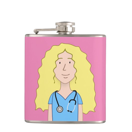 ブロンドナース フラスク (正面)