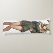 ブロンドバニーガールアニメ ボディピロー (裏面)